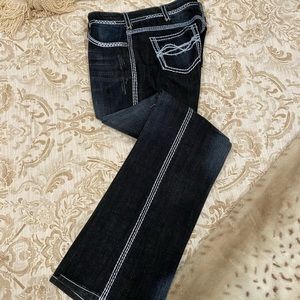 Western cowgirl tuff jeans